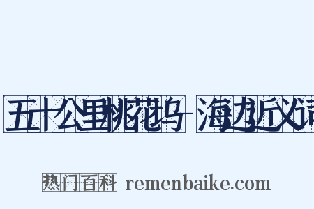 五十公里桃花坞-海边近义词是什么意思的图片